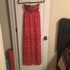 Patterned maxi dress